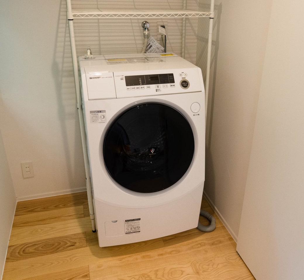 ballaholic PLAY & STAY 伊豆高原の洗濯機