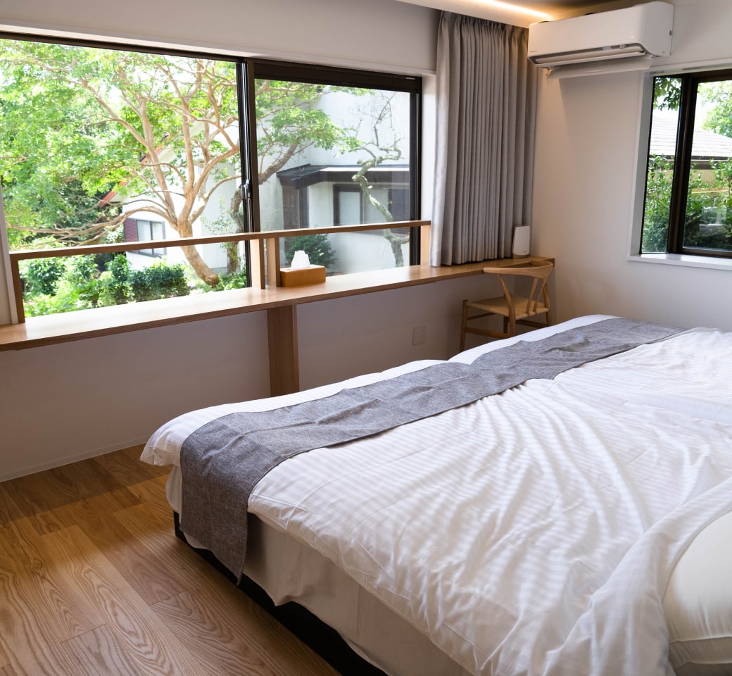 ballaholic PLAY & STAY 伊豆高原のベッドルーム